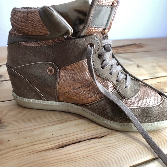 MICHAEL KORS size9 sold out Nikko II WedgeSneaker - Picture 14 of 15